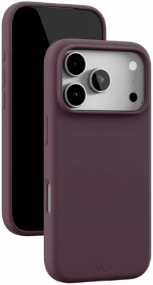 Чехол защитный VLP LITE Mist Case с MagSafe для iPhone 18 Pro (темно-вишневый)