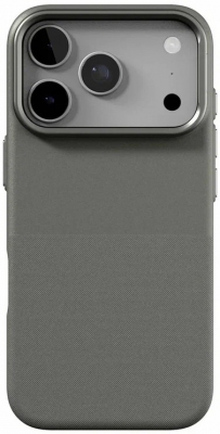 Чехол защитный VLP LITE Stone Case с MagSafe для iPhone 18 Pro (серый)