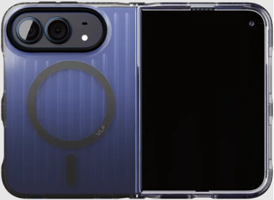 Чехол накладка VLP Pulse Case с поддержкой MagSafe для iPhone Duo (черный)