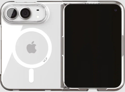Чехол накладка VLP Puro Case с поддержкой MagSafe для iPhone Duo (прозрачный)