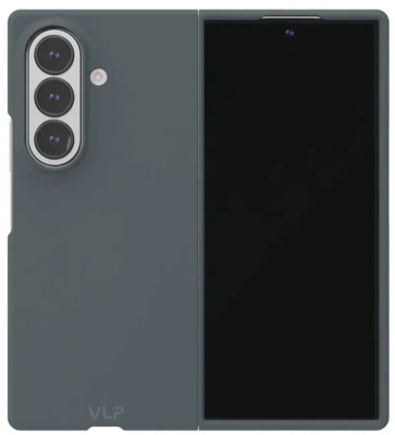 Чехол защитный VLP Flex Case с MagSafe для Samsung Galaxy Z Fold 8 Ultra (графитовый)