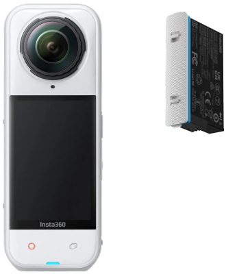 Экшн-камера Insta360 X5 Standard Bundle, белый