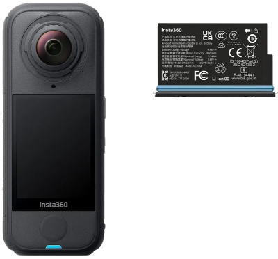 Экшн-камера Insta360 X4 Air Standard Bundle, черный