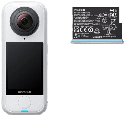 Экшн-камера Insta360 X4 Air Standard Bundle, белый