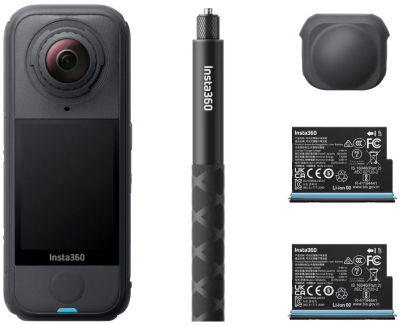 Экшн-камера Insta360 X4 Air Starter Bundle, черный