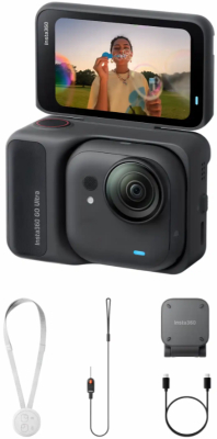 Экшн-камера Insta360 GO Ultra Standard Bundle, черный