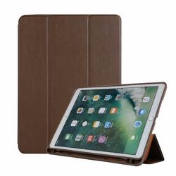 Чехол-книжка Gurdini для iPad Pro/iPad Air 10.5 с держателем для Apple Pencil (Темно-коричневый)