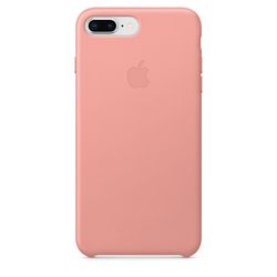 Чехол клип-кейс кожаный Apple Leather Case для iPhone 7 Plus/8 Plus, бледно‑розовый цвет (MRGA2ZM/A)