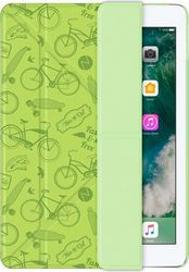 Чехол-книжка Y-образный Wallet Onzo Cycles для iPad 9.7 2017/2018  (зеленый)