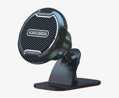 Автомобильный держатель телефона магнитный KAKUSIGA KSC-1505 (черный)