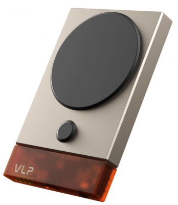 Металлический внешний аккумулятор VLP NEO с поддержкой Magsafe Qi2/5000mAh/3A/USB-C (amber gray, серый янтарь)
