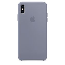 Чехол клип-кейс силиконовый Apple Silicone Case для iPhone XS Max, цвет «тёмная лаванда» (MTFH2ZM/A)