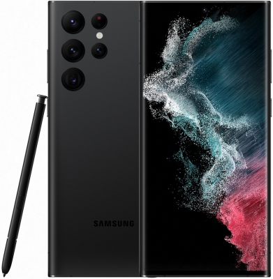 Samsung Galaxy S22 Ultra 12/256GB Phantom Black (Черный Фантом)