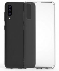Чехол клип-кейс силиконовый для Samsung A40 (прозрачный)