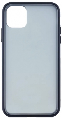Чехол накладка противоударная Gurdini Shockproof touch series для iPhone 11 Pro (черный матовый)