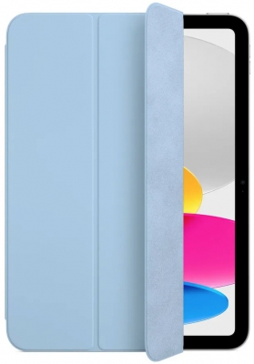 Чехол книжка-подставка магнитная GDR Folio для iPad 10 2022 10.9 (Голубой)