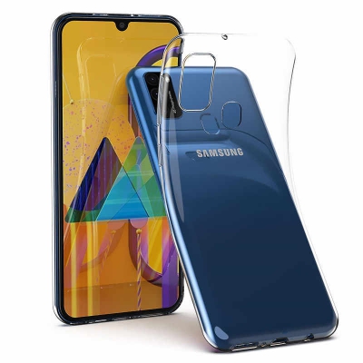 Чехол клип-кейс силиконовый CTI для Samsung Galaxy M21/M30s (прозрачный)