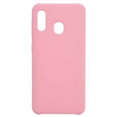 Чехол клип-кейс силиконовый CTI для Samsung Galaxy A20/A30 (розовый)