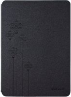 Чехол-книжка RICH BOSS Flowers черный для iPad Air
