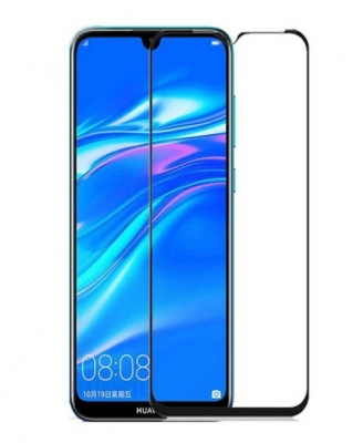 Защитное стекло CTI для  Huawei Y7 2019/Y7 Pro/Y7 Prime/Enjoy 9 с рамкой 2,5 D (прозрачное)