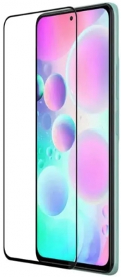 Защитное стекло CTI для Xiaomi Note 10T с рамкой 3D (прозрачное)