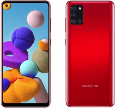 Samsung Galaxy A21s 4/64GB Red (красный)