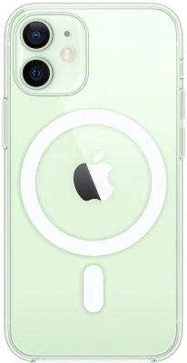 Чехол клип-кейс силиконовый REMAX Crystal Series RM-1690 c поддержкой MagSafe для Apple iPhone 12 mini (прозрачный)