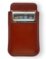 Чехол карман кожаный Melkco iCaller Pouch Type Vintage для Apple iPhone 4/4S коричневый
