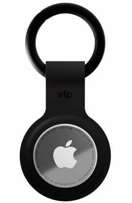 Чехол подвеска с кольцом VLP для ключей для Airtag (черный)