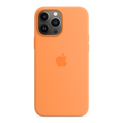 Чехол клип-кейс силиконовый Apple Silicone Case MagSafe для iPhone 13 Pro Max, цвет «весенняя мимоза» (MM2M3ZE/A)