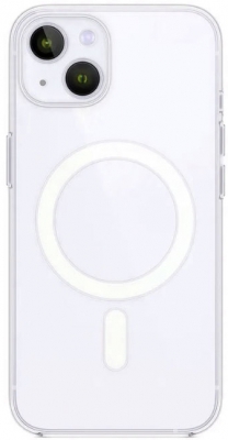 Чехол накладка Gurdini Alba Series Protective c MagSafe для iPhone 13 (прозрачный)
