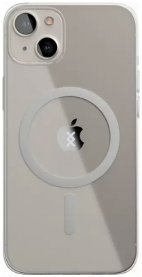 Чехол накладка противоударный VLP Crystal case для Apple iPhone 13 mini (5.4) c поддержкой MagSafe (прозрачный)
