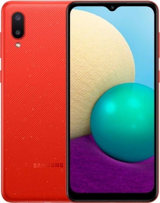 Samsung Galaxy A02 2/32Gb Red (красный)