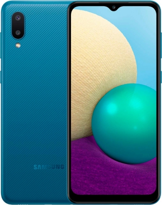 Samsung Galaxy A02 2/32Gb Blue (Синий)