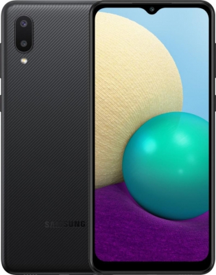 Samsung Galaxy A02 2/32Gb Black (черный)