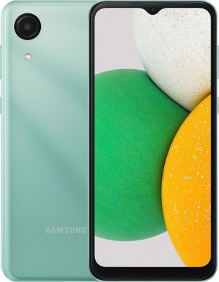 Смартфон Samsung Galaxy A03 Core 2/32Gb зеленый