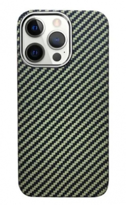 Чехол ультратонкий кевларовый K-DOO Kevlar для iPhone 14 Pro (зеленый)