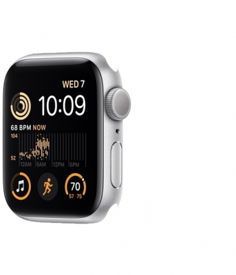Часы Apple Watch SE 2022, 40 мм, корпус из алюминия серебристого цвета, без ремешка (MNL93)