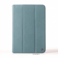 Чехол HOCO Armor Tri-Fold Slim Leather для iPad Mini  синий