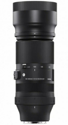 Объектив Sigma 100-400mm F/5-6.3 DG DN OS Contemporary Sony E, черный