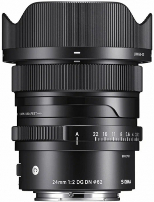 Объектив Sigma AF 24 mm f2 DG DN | Contemporary for Sony E