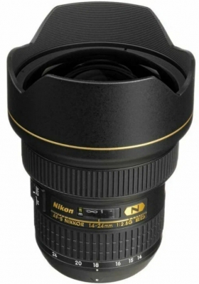 Объектив Nikon 14-24mm f/2.8G ED AF-S Nikkor, черный