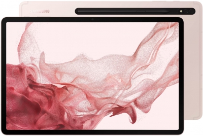 Планшет Samsung Galaxy Tab S8+ 8/128ГБ, Wi-Fi + Cellular, розовое золото (SM-X806)