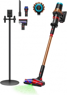 Вертикальный пылесос Dyson V16 Piston Animal DS60 (SV53A), чёрный/медь + подставка