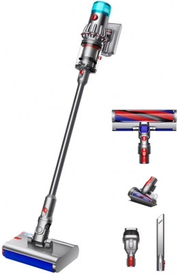 Вертикальный моющий пылесос Dyson V12s Origin Submarine, никель/никель