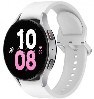 Часы Samsung Galaxy Watch 5 44мм, серебристые (SM-R910)