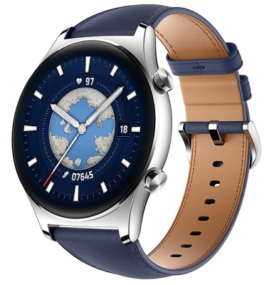 Умные часы Honor Watch GS 3, 46mm, ремешок синего цвета