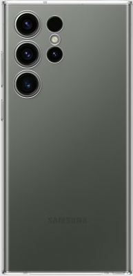 Чехол накладка силиконовая CTI для Samsung Galaxy S23 Ultra (SM-S918) прозрачный