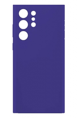 Чехол накладка силиконовая CTI для Samsung Galaxy S23 Ultra (SM-S918) темно-синий