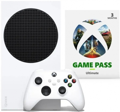 Игровая приставка Microsoft Xbox Series S 512 ГБ + Game Pass Ultimate 3 месяца